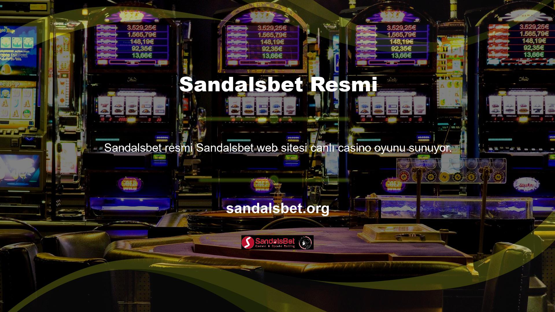 Ayrıca Sandalsbet web sitesi blackjack ve bakara dahil çeşitli poker oyunlarına erişim sağlar